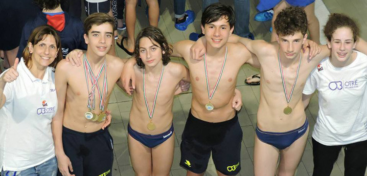 Otrè Nuoto: Gentile si laurea Campione Regionale