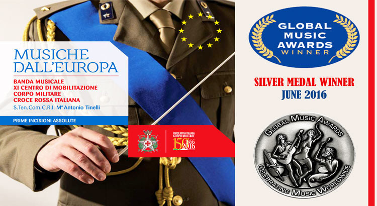 Banda Militare CRI premiata al Global Music Awards