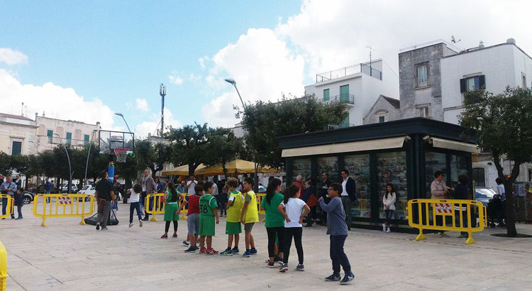 Dinamo Basket Noci: grande festa in piazza per l’Open Day