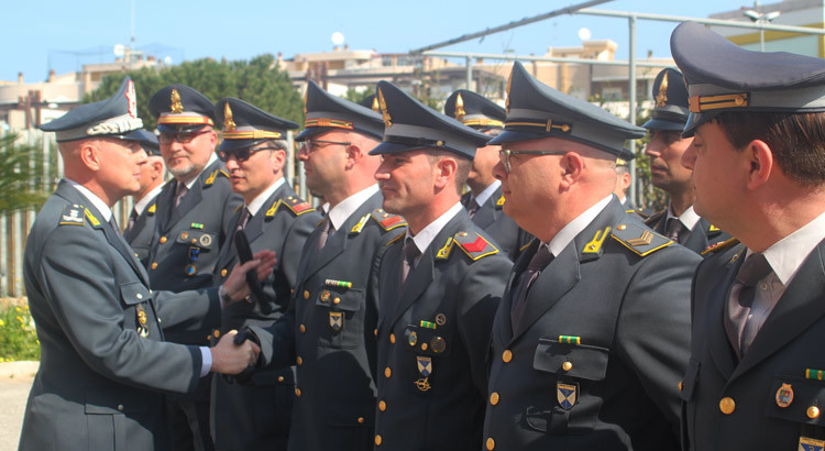 GdiF: il Gen. Augelli in visita alla Compagnia di Monopoli