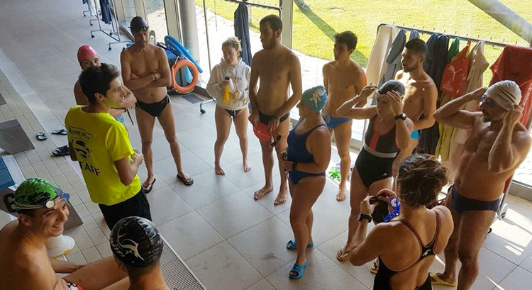 La Otrè Triathlon Team si allena per il 2018