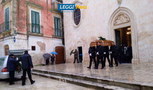 Il funerale di Michele Amatulli