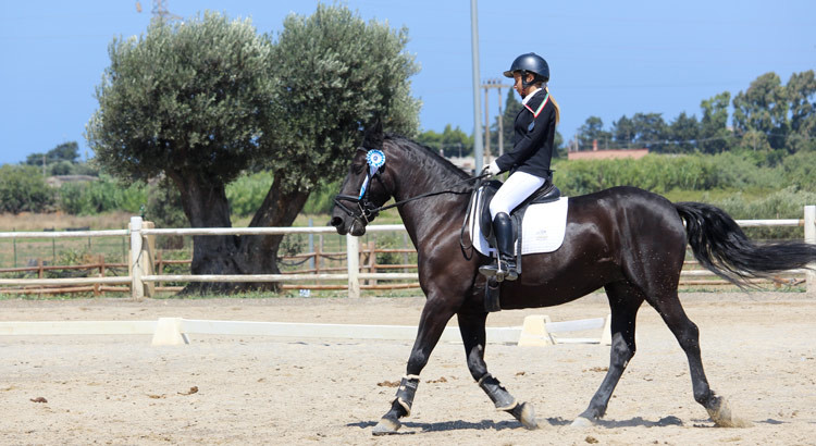 Dressage: Circolo Ippico Monaci argento a Brindisi