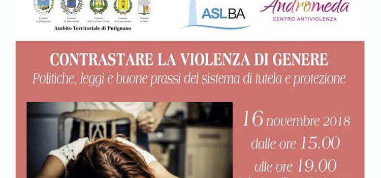 Contrastare la violenza di genere, Fabio Roia a Putignano