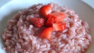 risotto alle fragole