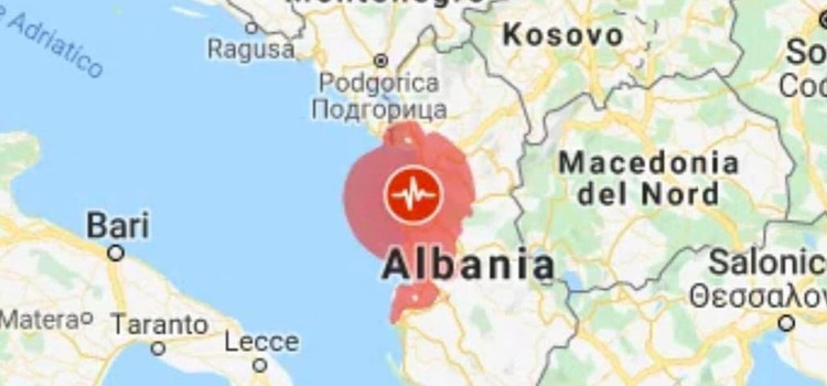 Forte terremoto in Albania, la scossa ha svegliato anche i nocesi