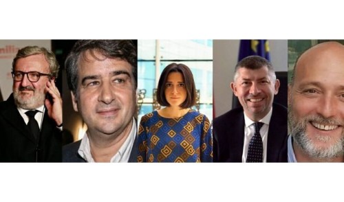 I cinque candidati alla Regione