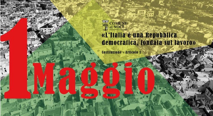 1 maggio 2021: messaggio del Sindaco