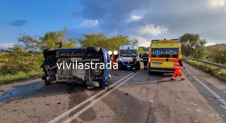 Incidente sulla Putignano-Noci. Due feriti in codice rosso