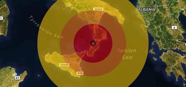 Scossa di terremoto avvertita anche a Noci