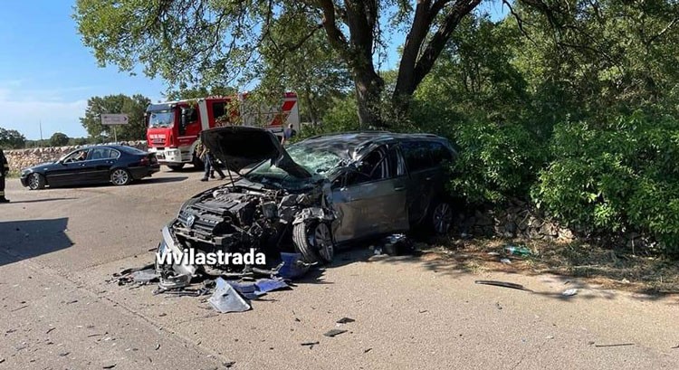 Incidente sulla Noci-Martina. Grave una donna nocese