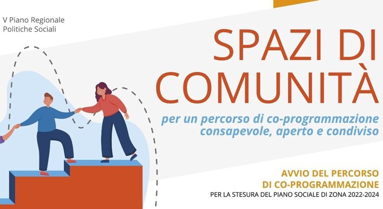 «Spazi di Comunità», al via il percorso di programmazione del Piano Sociale di Zona