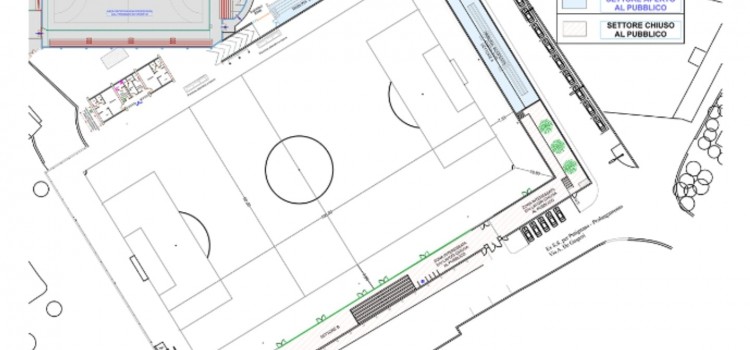 Stadio De Luca-Resta, apertura con limitazioni di alcuni settori