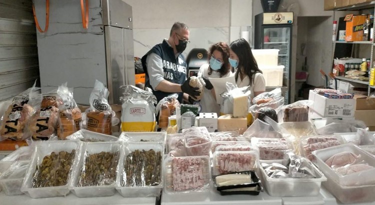 Nas sanzionano azienda di vendita on-line di alimenti