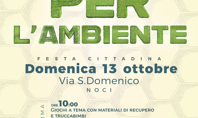 “Insieme per l’Ambiente”: una giornata di giochi, laboratori e sensibilizzazione ambientale