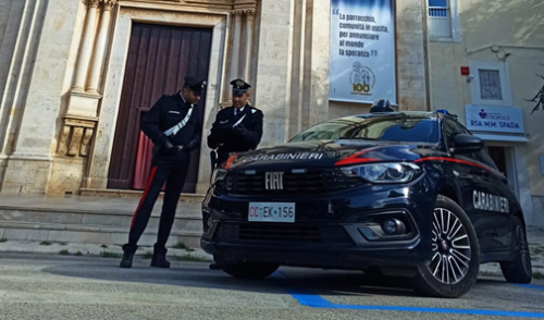 Censurato deferito in stato di libertà dai Carabinieri per furto aggravato in chiesa